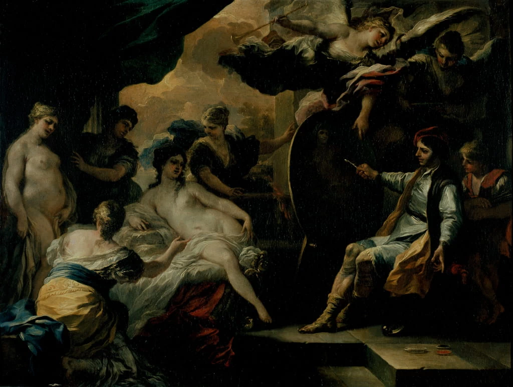 Zeus e le fanciulle di Crotone - The Devonshire Collections, Chatsworth